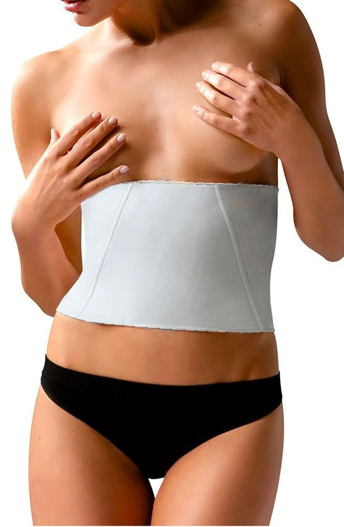 Control Body 110417 white shaping corset, UK lingerie at My Devilish Desires