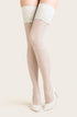 Gabriella Calze Exclusive 201 Hold Ups White, UK lingerie at My Devilish Desires