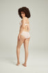 The Sheer Deco Hipster Brief Blush Pink, UK lingerie at My Devilish Desires