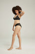 The Sheer Deco Hipster Brief Black, UK lingerie at My Devilish Desires