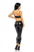 Beauty Night Carina wet look set detail, clubwear at My Devilish Desires