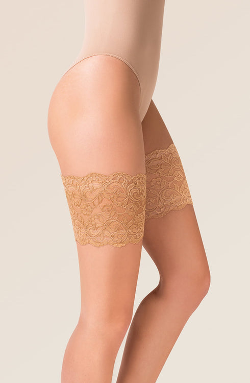 Gabriella Lace Thigh Band 509 Beige, UK lingerie at My Devilish Desires