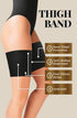 Gabriella Satin Thigh Band 510 Black, UK lingerie at My Devilish Desires