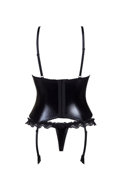 Beauty Night Lauren corset, romantic UK lingerie at My Devilish Desires