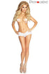 Mambo Shorty White, UK lingerie at My Devilish Desires