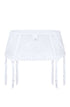 Roza Anuk Suspender Belt White, UK lingerie at My Devilish Desires
