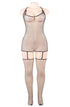 YesX YX817Q Plus Size Bodystocking, UK lingerie at My Devilish Desires