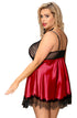 YesX YX832Q Babydoll and Blindfold, UK lingerie at My Devilish Desires