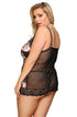 YesX YX835Q Floral Babydoll, UK lingerie at My Devilish Desires
