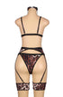 YesX YX837 Leopard Print Set, roleplay lingerie at My Devilish Desires