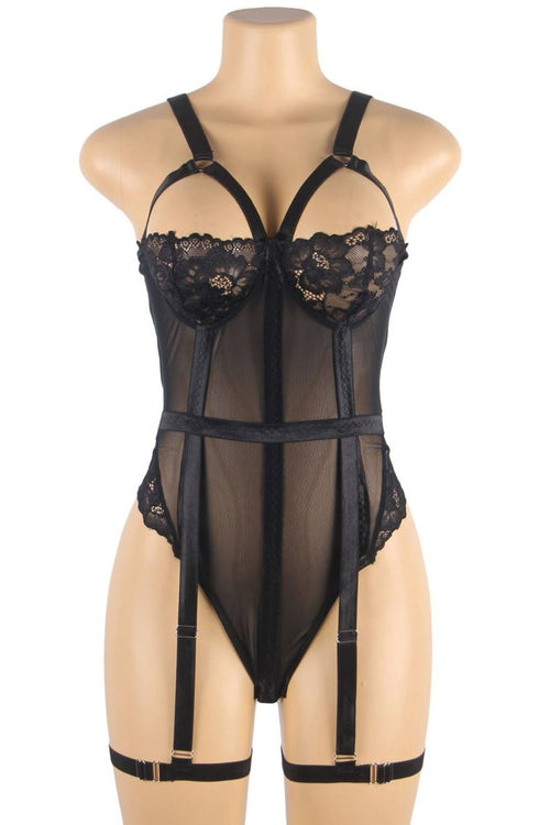 YesX YX840Q Body Suit, UK lingerie at My Devilish Desires