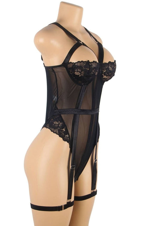 YesX YX840Q Body Suit, UK lingerie at My Devilish Desires