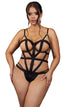 YesX YX844Q Body Black, UK lingerie at My Devilish Desires