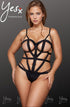 YesX YX844Q Body Black, UK lingerie at My Devilish Desires