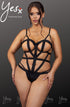 YesX YX844Q Body Black, UK lingerie at My Devilish Desires
