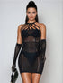 YesX YX865 Sparkle Rhinestone Fishnet, roleplay lingerie at My Devilish Desires