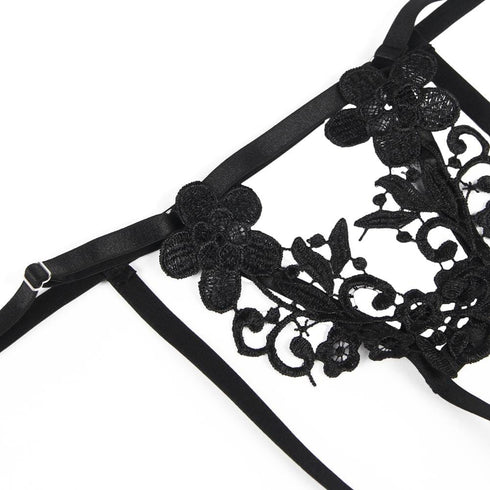 YesX YX867Q 3 Piece Bra Set Up To 4XL, UK lingerie at My Devilish Desires