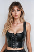 YesX YX889 Sexy Corset Black Up to 6XL, UK lingerie at My Devilish Desires
