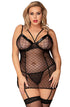YesX YX954Q Black Chemise, UK lingerie at My Devilish Desires