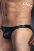 YesX YX969 Men's Brief Black, UK lingerie at My Devilish Desires