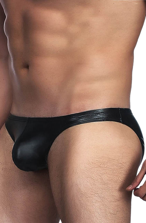 YesX YX969 Men's Brief Black, UK lingerie at My Devilish Desires