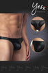 YesX YX969 Men's Brief Black, UK lingerie at My Devilish Desires