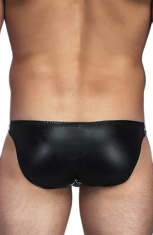YesX YX969 Men's Brief Black, UK lingerie at My Devilish Desires