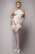 Ballerina 591 Ivory Hold Ups Plus, UK lingerie at My Devilish Desires