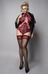 Ballerina 603 Black Hold Ups Plus, UK lingerie at My Devilish Desires