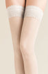 Gabriella Calze 200 Hold Ups White, UK lingerie at My Devilish Desires