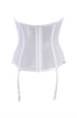 Gracya Anastasia white corset, seductive UK lingerie at My Devilish Desires