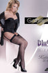 Gabriella Katia Plus Stockings 167 Hold Ups Black, UK lingerie at My Devilish Desires