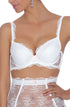 Roza Ambre Push Up Bra White, UK lingerie at My Devilish Desires