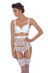 Roza Ambre Push Up Bra White, UK lingerie at My Devilish Desires