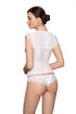 Roza Erii White THONG, UK lingerie at My Devilish Desires