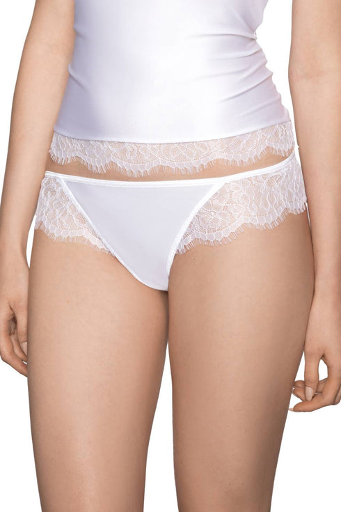 Roza Erii White THONG, UK lingerie at My Devilish Desires