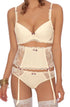 Roza Fifi Push Up Bra White, UK lingerie at My Devilish Desires