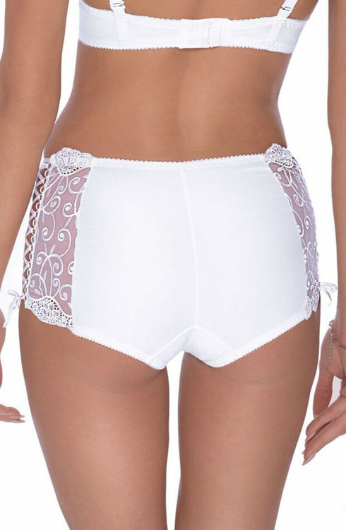 Roza Ginewra Short White, UK lingerie at My Devilish Desires