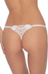 Roza Lea Thong White, UK lingerie at My Devilish Desires