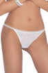 Roza Lea Thong White, UK lingerie at My Devilish Desires