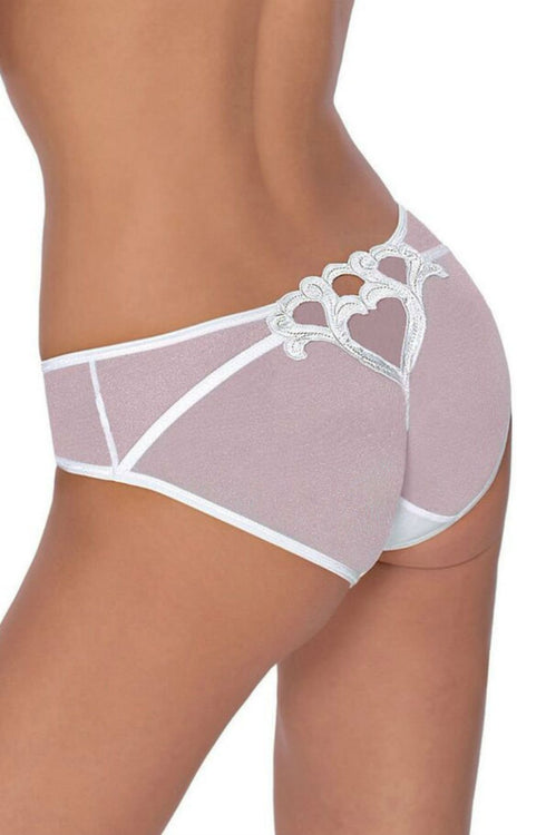 Roza Lica Brief White, UK lingerie at My Devilish Desires