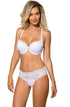 Roza Sefia Push Up White, UK lingerie at My Devilish Desires