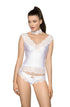 Roza Sija White Brief, UK lingerie at My Devilish Desires