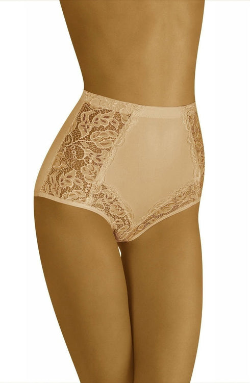 Wolbar Eleganta Beige, UK lingerie at My Devilish Desires