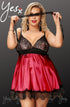 YesX YX832Q Babydoll and Blindfold, UK lingerie at My Devilish Desires
