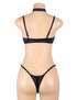 YesX YX871Q Hollow Cut Halter Bra Set, UK lingerie at My Devilish Desires