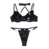 YesX YX871Q Hollow Cut Halter Bra Set, UK lingerie at My Devilish Desires