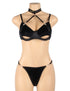 YesX YX871Q Hollow Cut Halter Bra Set, UK lingerie at My Devilish Desires