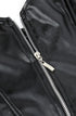 YesX YX897 faux leather corset and skirt back view, wet look clubwear at My Devilish Desires